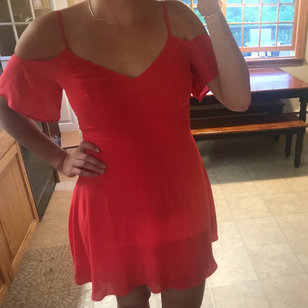 NWT - Dainty Hooligan Red Dress - Large